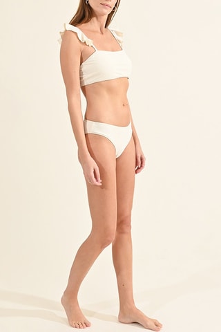 Slip bikini - Bianco - Molly Bracken
