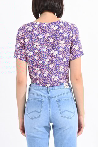 Crop top - Navy - Lili Sidonio