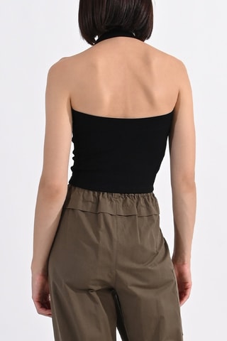 Crop top - Nero - Lili Sidonio