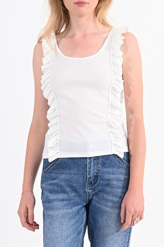 Top - Bianco - Molly Bracken