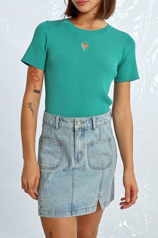 Top - Verde smeraldo