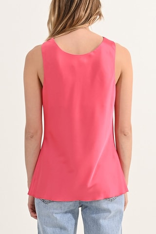 Top senza maniche - Corallo - Molly Bracken