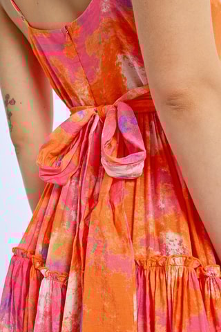 Abito a campana - Arancione