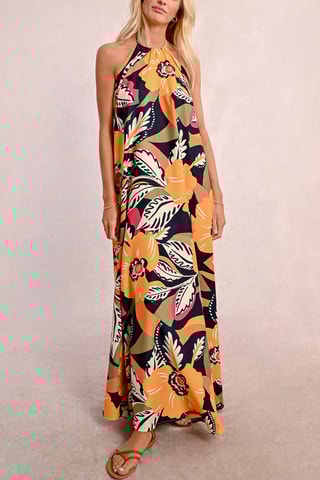 Abito lungo - Senape