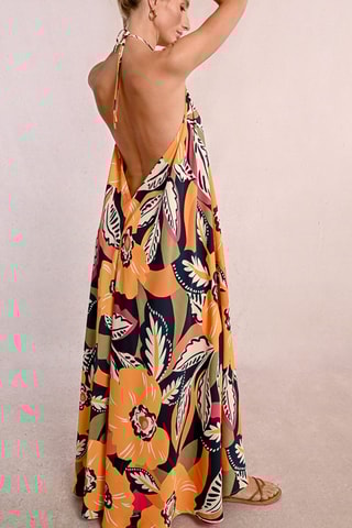 Abito lungo - Senape