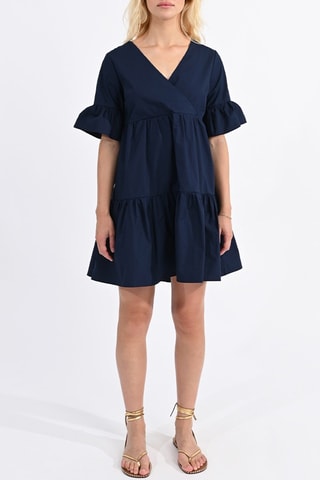 Abito a trapezio - Navy - Molly Bracken
