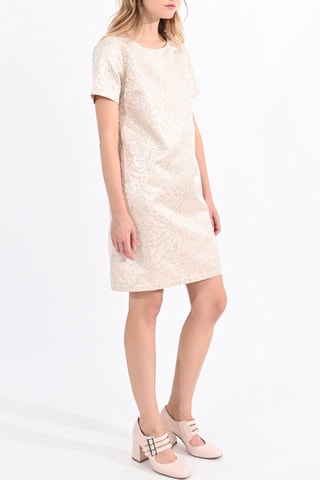 Abito taglio dritto - Beige - Molly Bracken