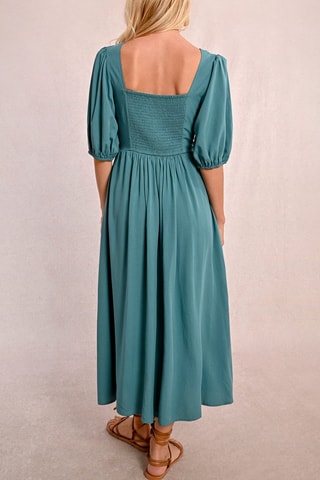 Abito lungo - Verde smeraldo