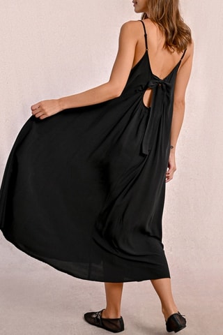 Trapezium Jurk - Zwart