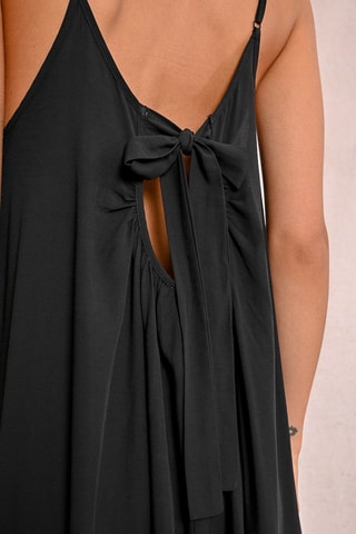 Trapezium Jurk - Zwart