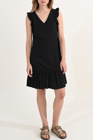 Abito taglio dritto - Nero - Molly Bracken