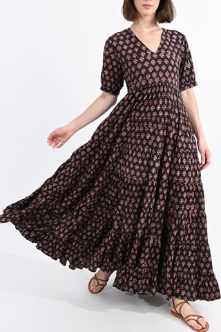 Abito lungo - Marrone scuro - Molly Bracken