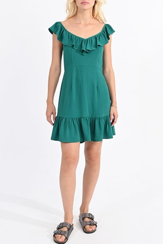 Abito a trapezio - Verde smeraldo - Molly Bracken