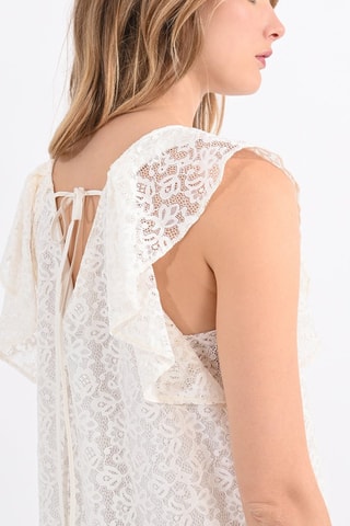 Vestido em renda - Cru - Molly Bracken