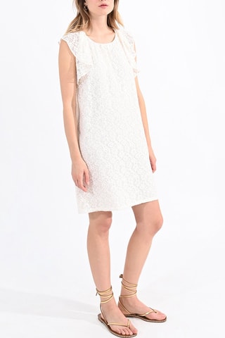 Vestido em renda - Cru - Molly Bracken