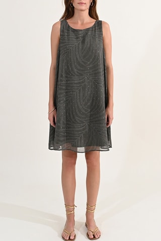 Vestido trapézio - Caqui - Molly Bracken