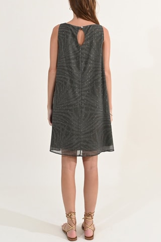 Vestido trapézio - Caqui - Molly Bracken