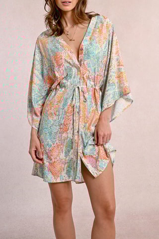 Abito a camicia - Turchese