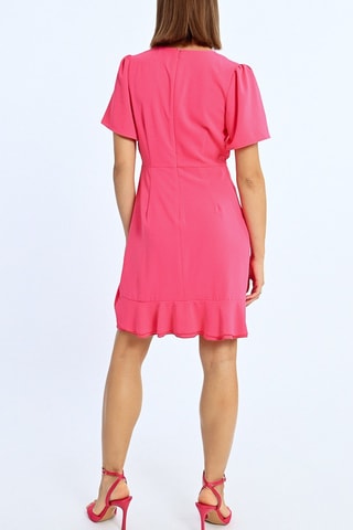 Abito taglio dritto - Fucsia