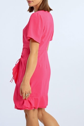 Abito taglio dritto - Fucsia