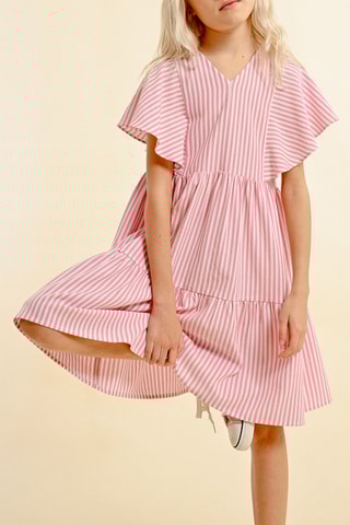 Abito a trapezio - Rosa