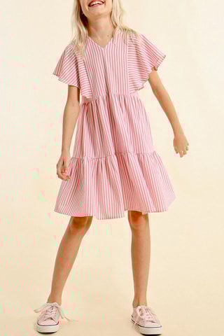 Abito a trapezio - Rosa