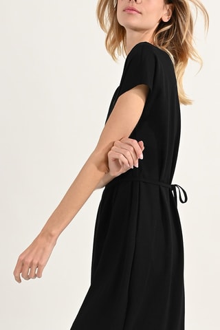 Rechte Jurk - Zwart - Lili Sidonio