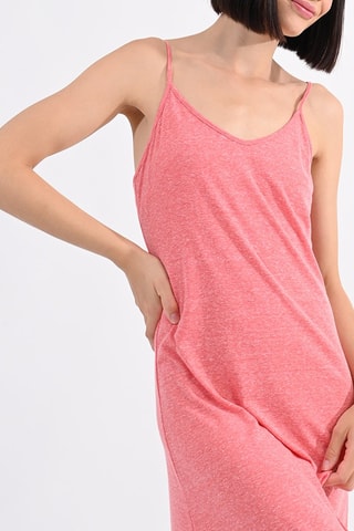 Abito lungo - Corallo melange - Lili Sidonio