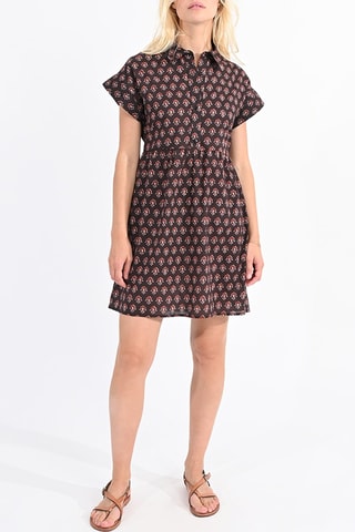 Rechte Jurk - Bruin - Molly Bracken