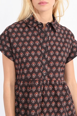 Rechte Jurk - Bruin - Molly Bracken