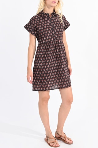 Rechte Jurk - Bruin - Molly Bracken