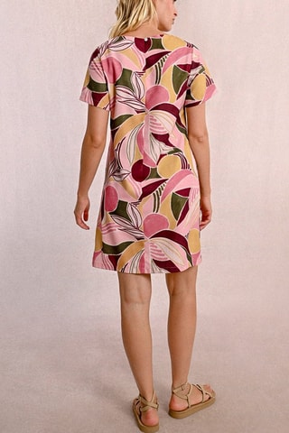 Abito taglio dritto - Rosa