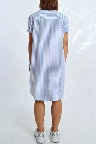 Abito a camicia - Celeste