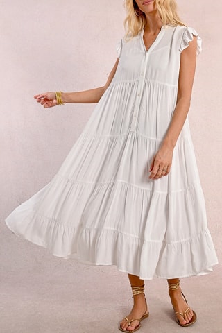 Abito a campana - Bianco