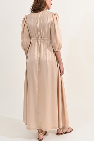 Lange Jurk - Goudkleurig - Molly Bracken