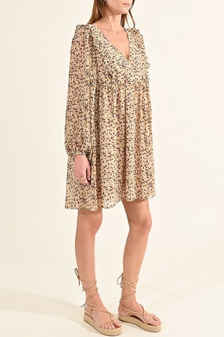 Abito taglio dritto - Beige - Molly Bracken