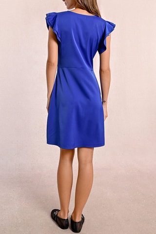 Abito taglio dritto - Blu elettrico