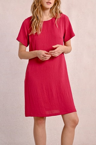 Abito taglio dritto - Rosso