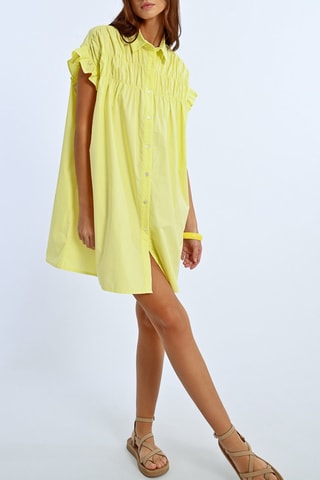 Abito a camicia - Giallo