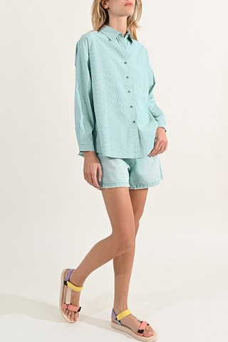 Camicia - Verde acqua - Lili Sidonio