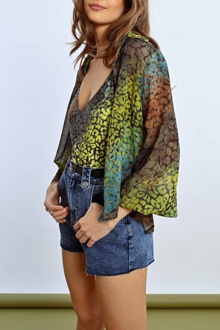 Camicia - Giallo e verde