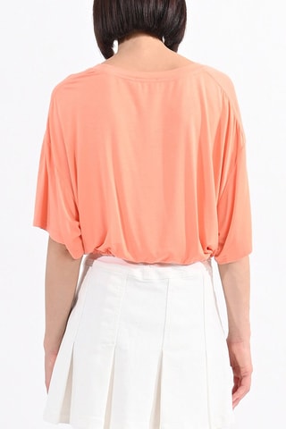 T-shirt cropped - Arancione - Lili Sidonio