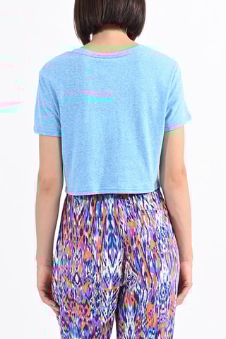 T-shirt cropped - Celeste - Lili Sidonio