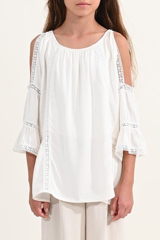Blusa - Bianco - Molly Girl
