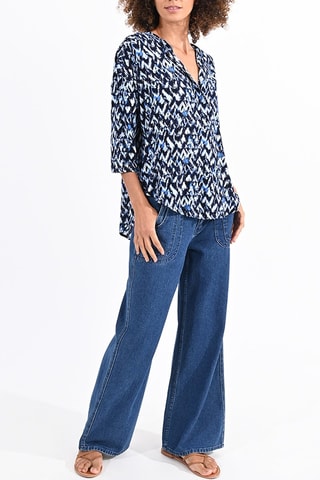 Top - Kobaltblauw - Molly Bracken