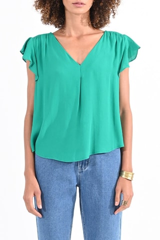 Top - Zeegroen - Molly Bracken