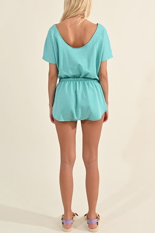 Tuta corta - Verde acqua - Lili Sidonio