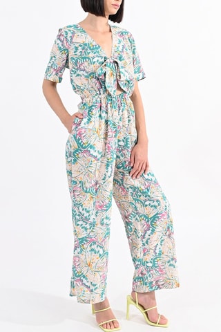 Tuta - Ecrù e verde - Lili Sidonio