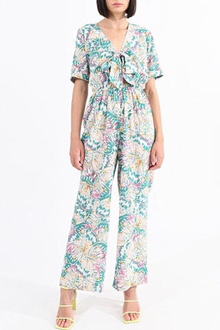 Tuta - Ecrù e verde - Lili Sidonio