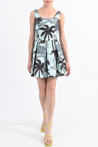 Tuta corta - Kaki e celeste - Lili Sidonio